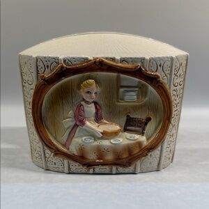 Vintage Ceramic 1970s Sears and Roebuck Napkin holder